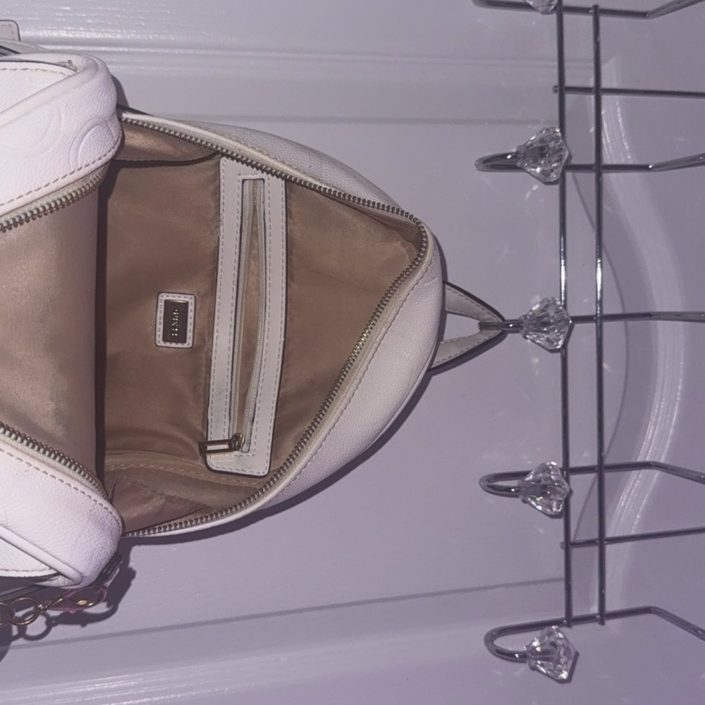 GUESS Cream Mini Backpack - Picture 4 of 7